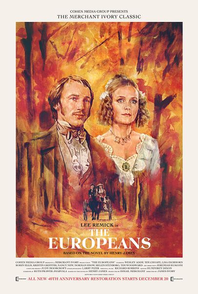 Affiche du film Les Européens