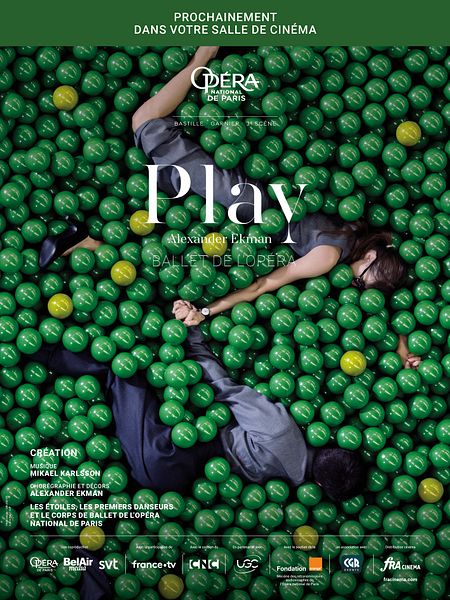 Affiche du film Play (Opéra de Paris-FRA Cinéma)