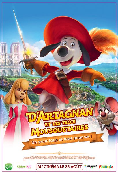 Affiche du film D'Artagnan et les trois Mousquetaires