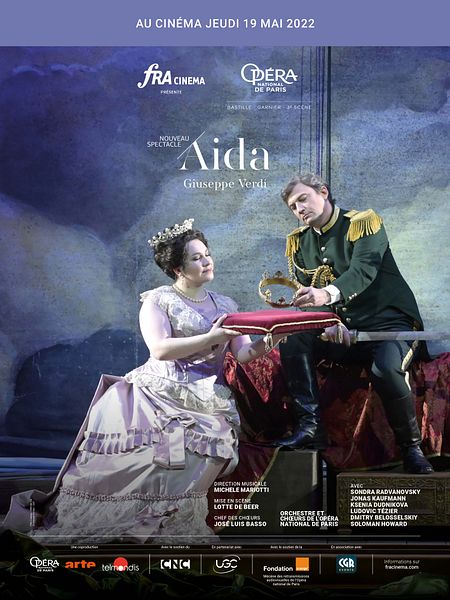 Affiche du film Aida (Opéra de Paris-FRA Cinéma)
