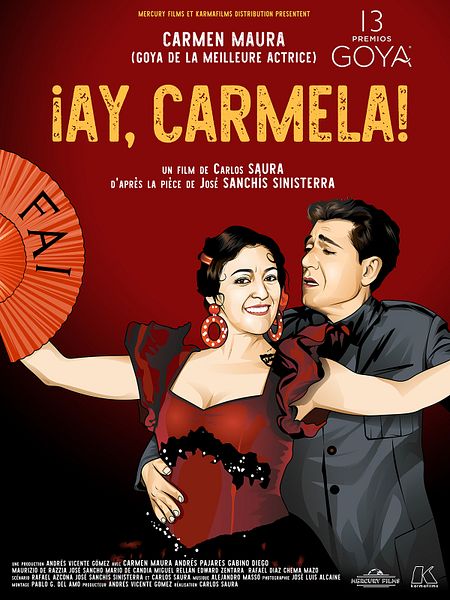 Affiche du film ¡Ay, Carmela!