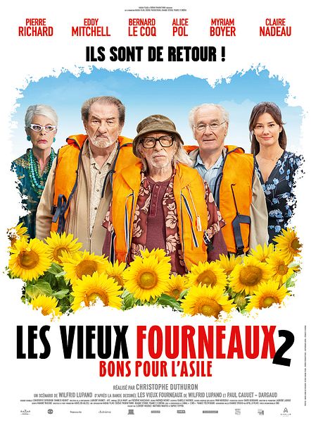 Affiche du film Les Vieux Fourneaux 2 - Bons pour l'asile