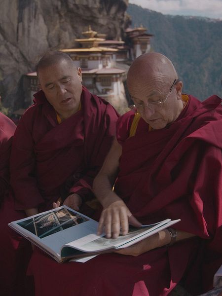 Affiche du film Bhoutan, dans les pas de Matthieu Ricard