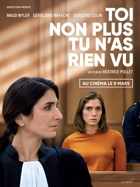 Affiche du film Toi non plus tu n'as rien vu