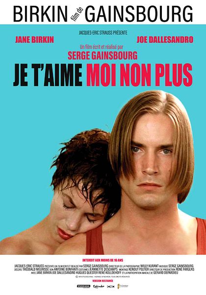 Affiche du film Je t'aime moi non plus
