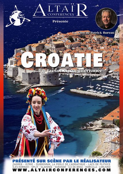 Affiche du film Altaïr Conférences - Croatie, Un trésor en Méditerranée