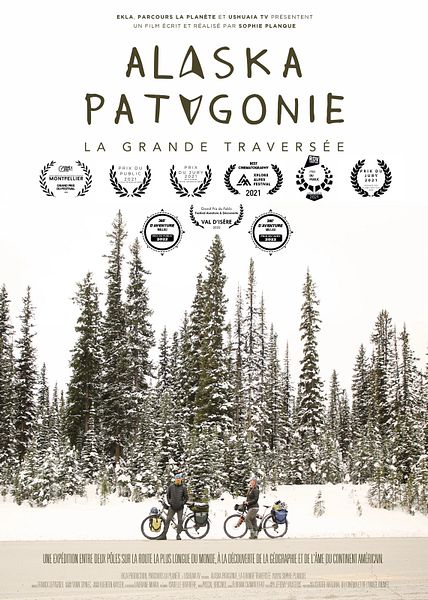 Affiche du film Alaska-Patagonie, La Grande Traversée