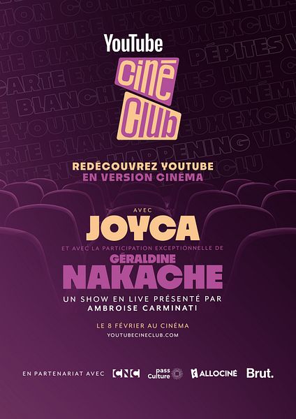 Affiche du film Youtube Ciné-Club : Géraldine Nakache & Joyca