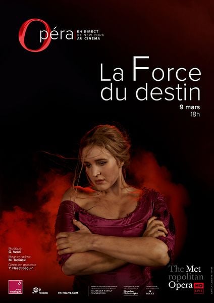 Affiche du film La Force du Destin (Metropolitan Opera)