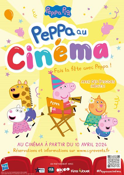 Affiche du film Peppa au cinéma