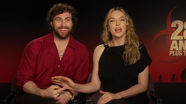 Aaron Taylor-Johnson et Jodie Comer reviennent sur leur entraînement pour 28 ans plus tard