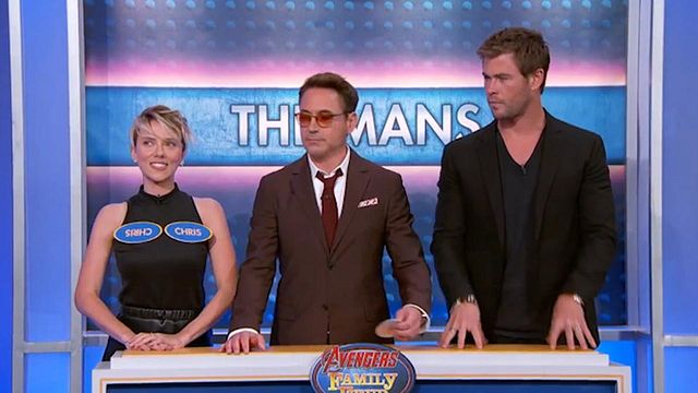 Chez Jimmy Kimmel, deux équipes d'Avengers se sont affrontées. La première, composée de Scarlett Johansson, Robert Downey Jr. et Chris Hemsworth. La seconde, emmenée par Chris Evans, Mark Ruffalo et Jeremy Renner. Que le meilleur gagne !
