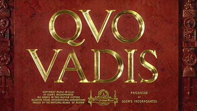 Quo Vadis Trailer