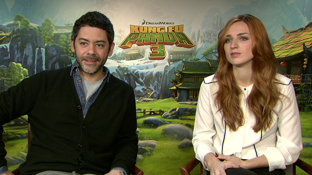 Rencontre avec Manu Payet et Alison Wheeler, voix françaises de Po et de Mei Mei dans "Kung Fu Panda 3".