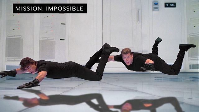 Mission : Impossible, Entretien avec un vampire, Eyes Wide Shut, Minority Report... En quelques minutes seulement,&nbsp;Tom Cruise refait sa carrière avec&nbsp;James Corden !
