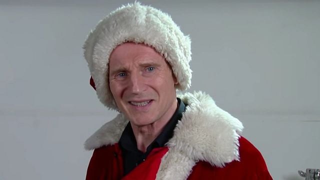 Dans un sketch du The Late Show de Stephen Colbert,&nbsp;Liam Neeson a joué le Père Noël le plus flippant de l'histoire du cinéma !