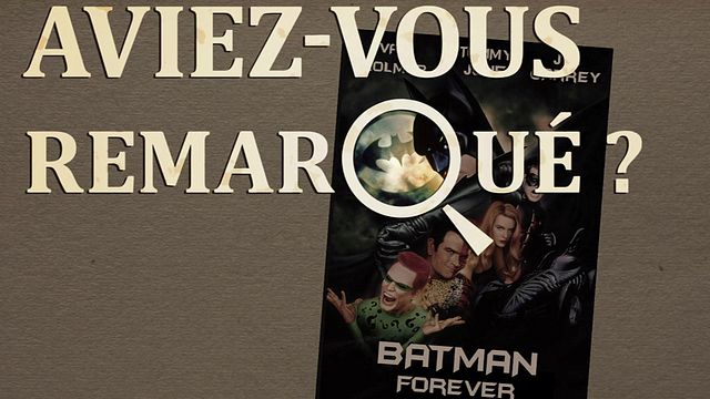 Les petits détails des plus grands films : "Aviez-vous remarqué ?" enfile son costume à têtons pour visite le Gotham City fluo de Joel Schumacher...
