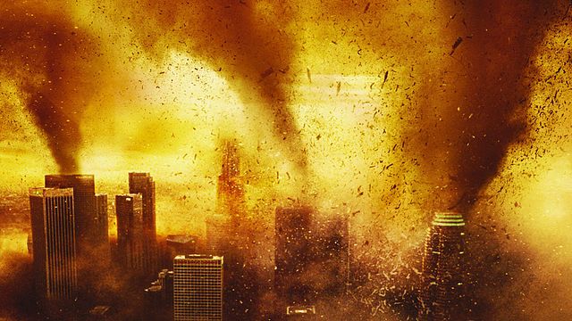 "Papi, y'a des vaches qui volent dehors ! Mais oui, c'est ça..."