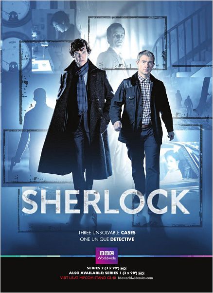 Sherlock : photo Benedict Cumberbatch, Martin Freeman